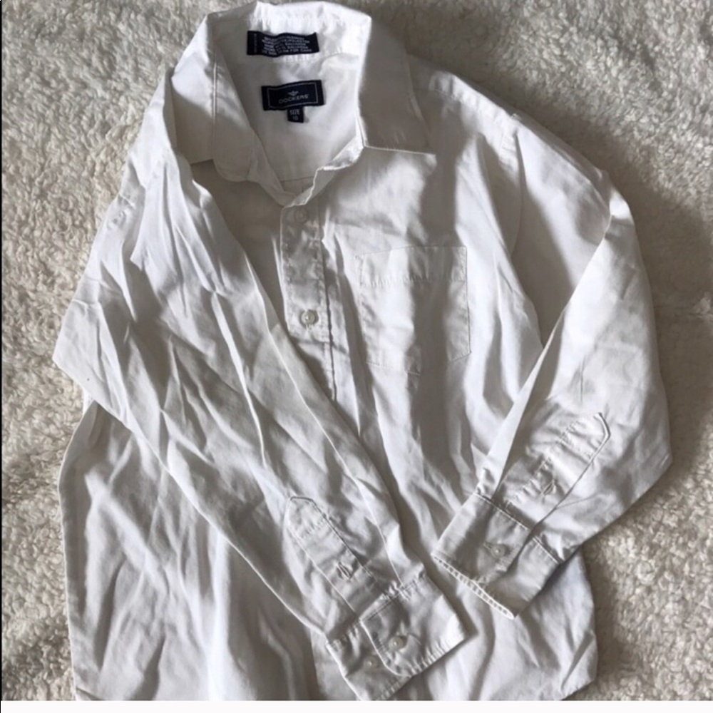 Dockers Boys Button Up Dress Shirt